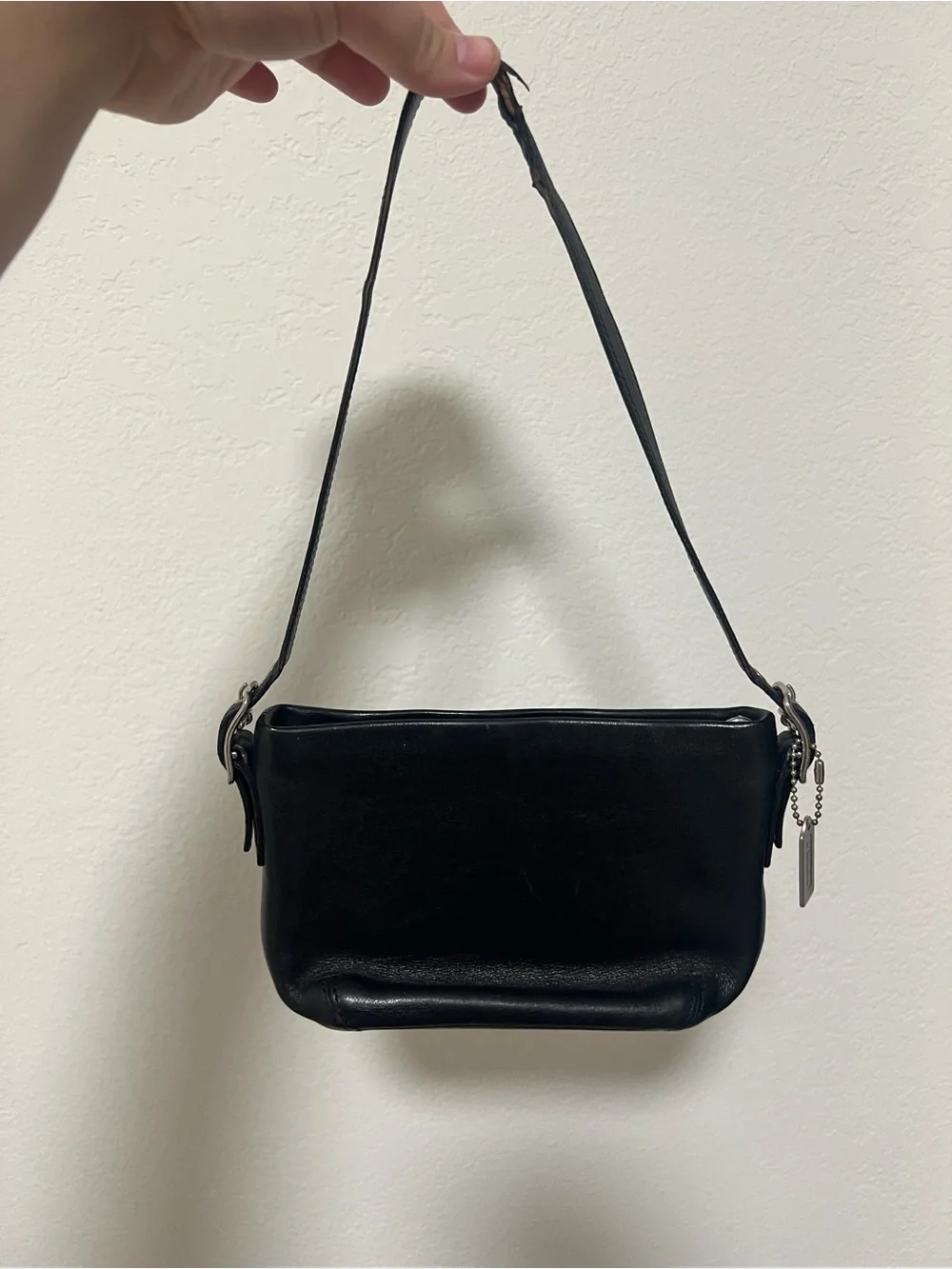 Coach Vintage Pochette Mini Leather Shoulder Bag